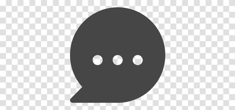 Bubble Chat Comment Conversation Message Notification Icon Circle, Bowling Ball, Sport, Sports, Disk Transparent Png