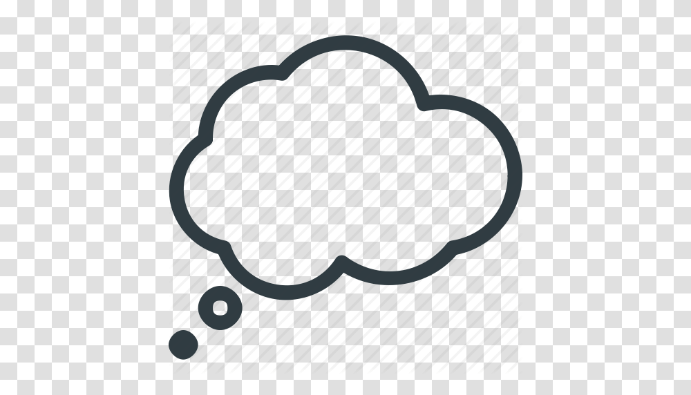 Bubble Chat Message Think Icon, Face, Drawing Transparent Png