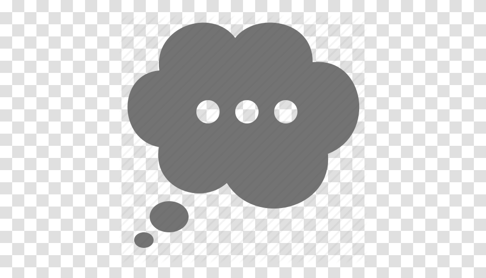 Bubble Cloud Opinion Thinking Thought Icon, Plant, Hand, Baseball Cap Transparent Png