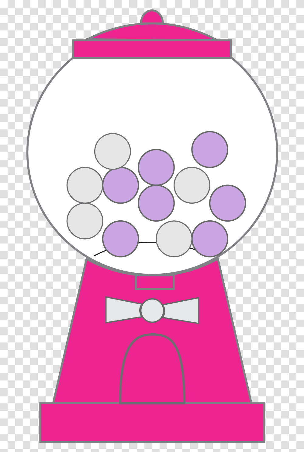 Bubble Gum Machine Clipart Pink Bubble Gum Machine Clip Art, Sphere, Tie, Accessories, Photography Transparent Png