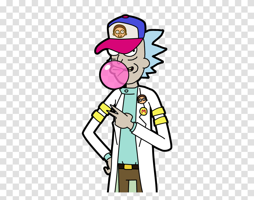 Bubble Gum Rick, Person, Human, Performer, Magician Transparent Png