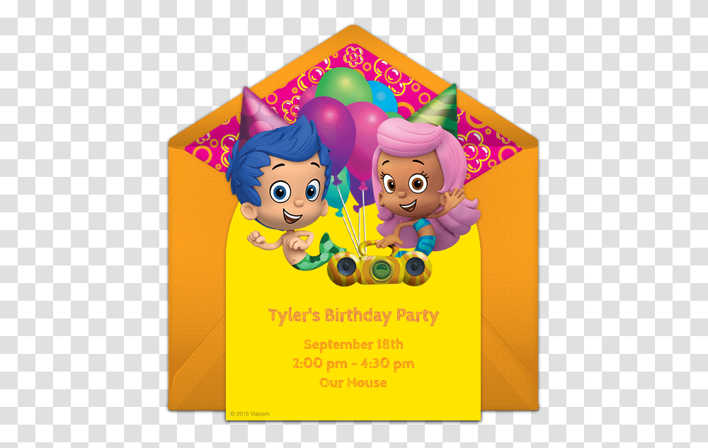 Bubble Guppies Anniversary, Apparel, Flyer, Poster Transparent Png