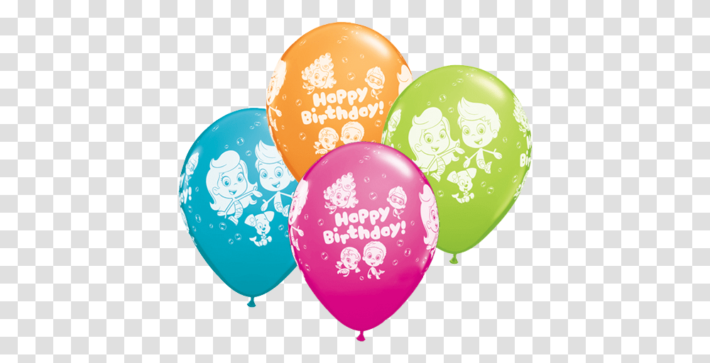Bubble Guppies Birthday Latex Balloons X 25 Birthday Bubble Transparent Png