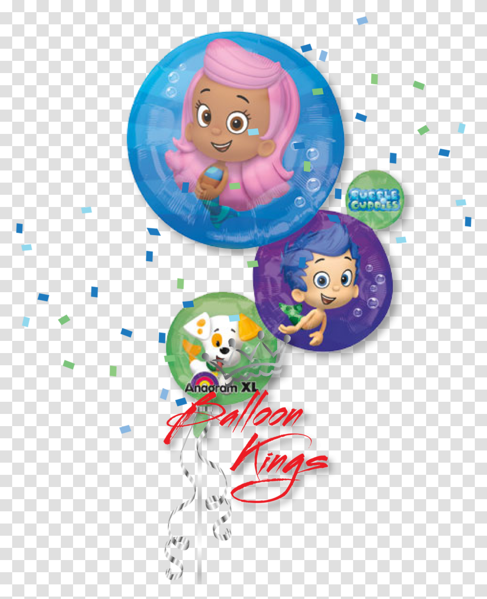 Bubble Guppies Bubble Guppies Balloon Tree, Graphics, Art,  Transparent Png