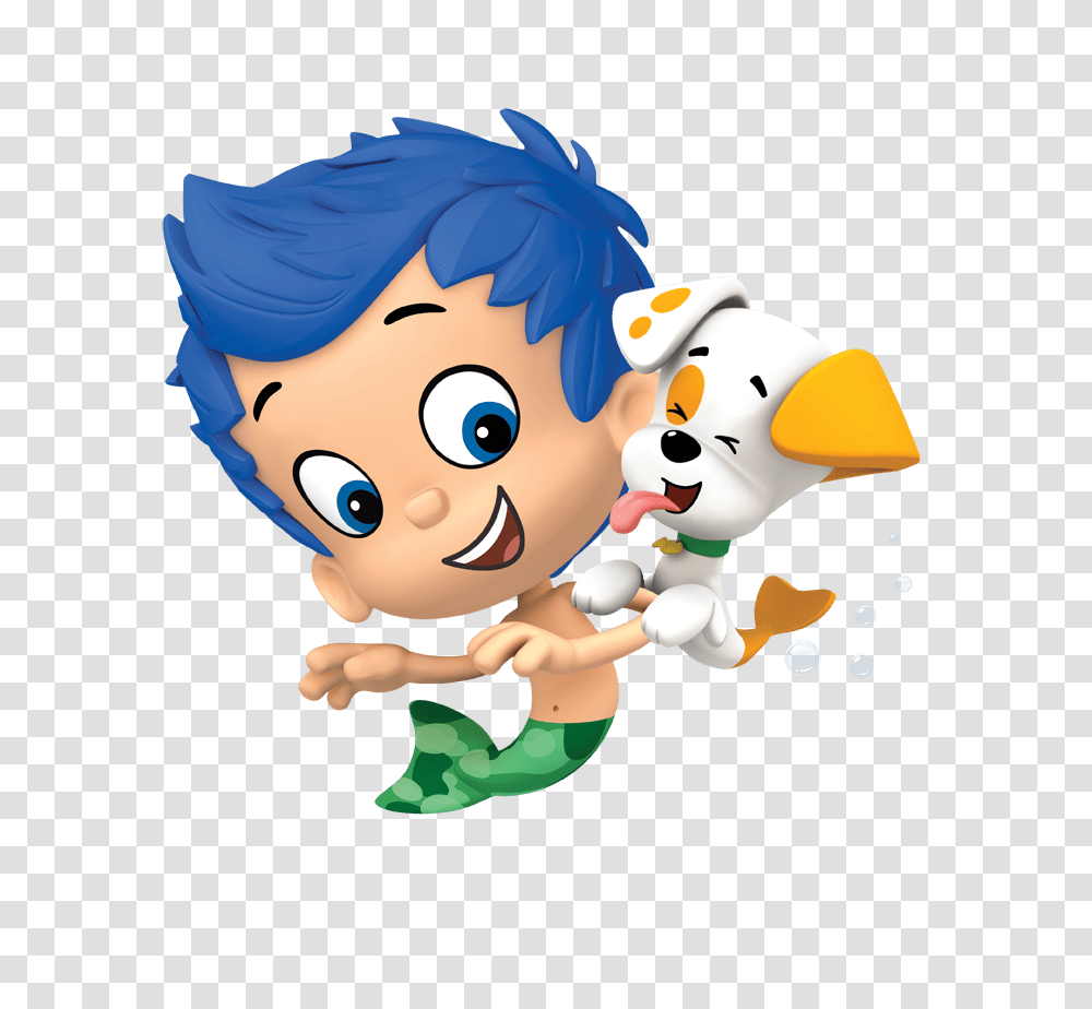Bubble Guppies Gil And Puppy, Elf, Cupid Transparent Png