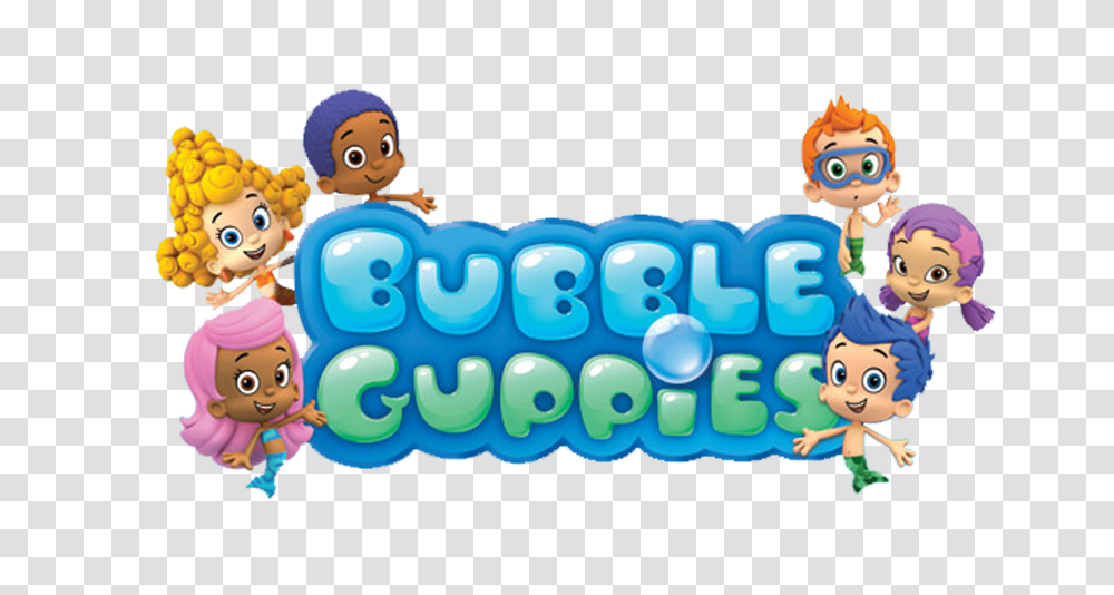 Bubble Guppies Logo, Number Transparent Png