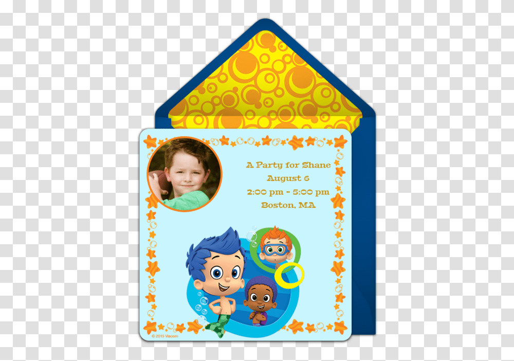 Bubble Guppies Sleepover Invitations, Person, Human, Poster, Advertisement Transparent Png