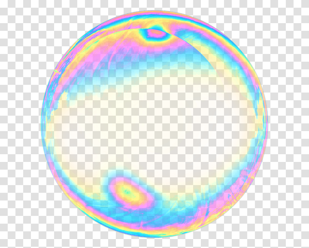 Bubble Holographicdinaaaaaahfreetoedit Holographic Bubble, Sphere, Balloon Transparent Png