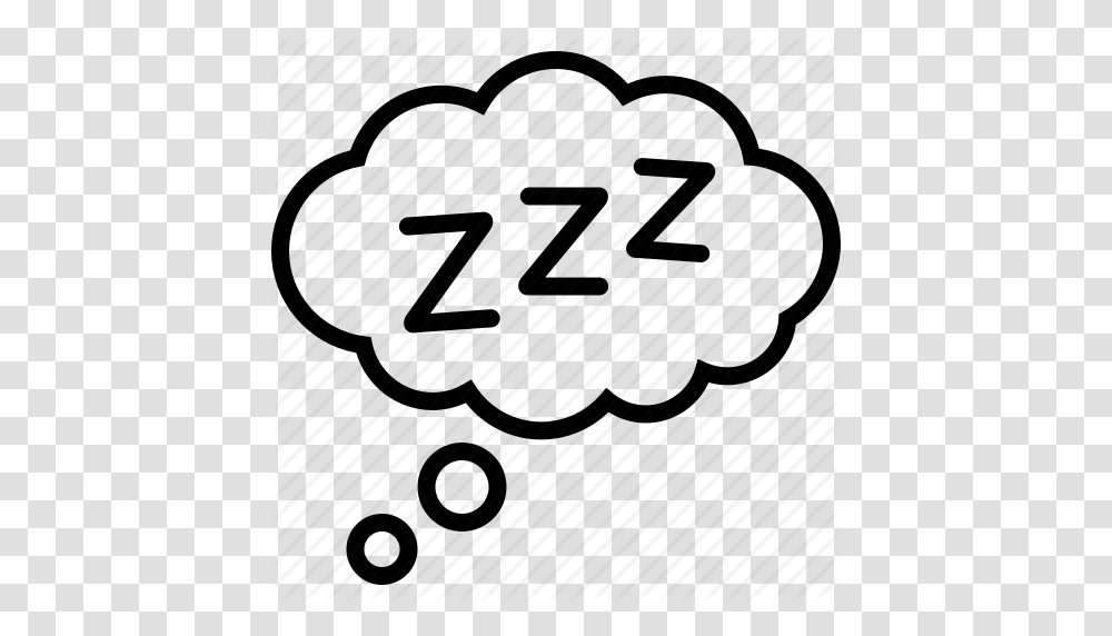 Bubble Nap Napping Sleep Sleeping Slumber Zzz Icon, Number, Piano Transparent Png