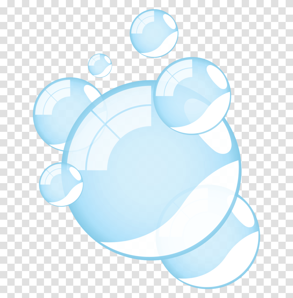 Bubble Soap With Background Dot, Footprint Transparent Png