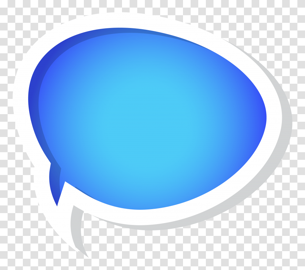 Bubble Speech Blue Clip Art, Sphere, Balloon, Egg, Food Transparent Png