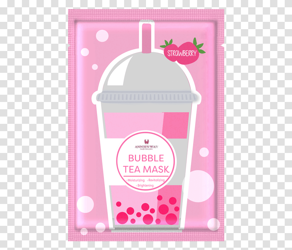 Bubble Tea, Label, Plant, Bottle Transparent Png