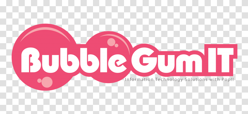 Bubblegum It Solutions For Business, Label, Alphabet, Heart Transparent Png