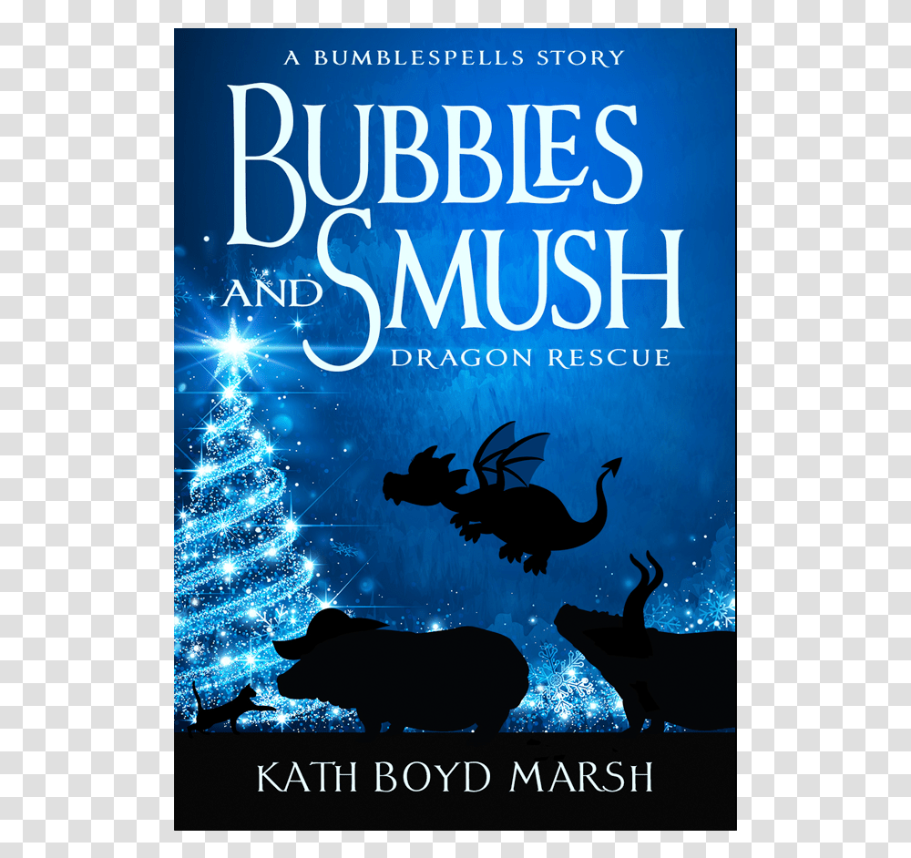 Bubbles And Smush Poster, Advertisement, Tree, Plant, Dog Transparent Png