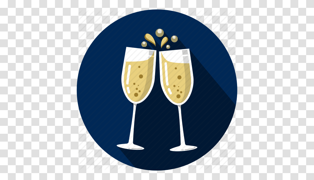 Bubbles Carbonation Champagne Fizz Glasses Icon, Wine, Alcohol, Beverage, Drink Transparent Png