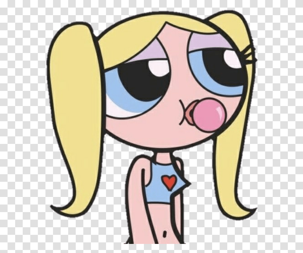 Bubbles Cartoon And Powerpuff Girls Image Teenage Bubbles Powerpuff Girls, Modern Art, Meal, Food Transparent Png