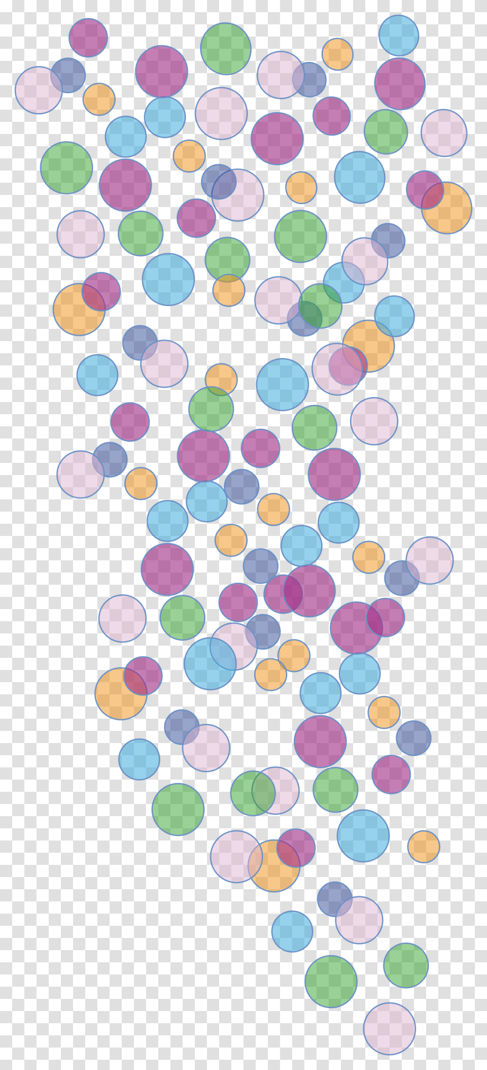 Bubbles Colored Colorful Bubble Clipart, Rug, Purple, Paper Transparent Png