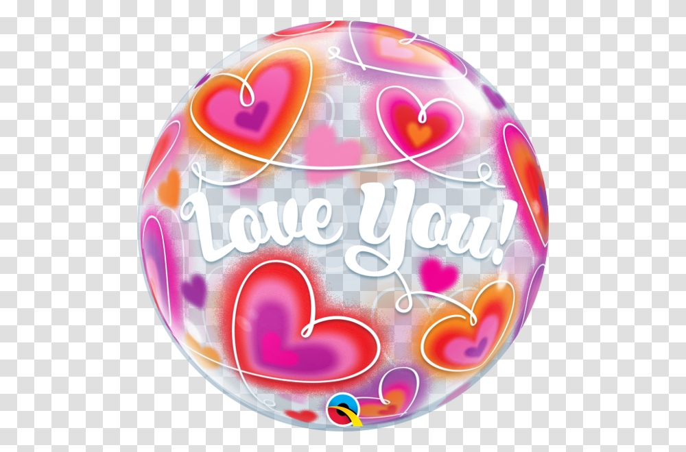Bubbles Qualatex De Amor, Ball, Sphere, Birthday Cake, Food Transparent Png
