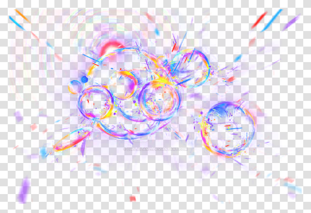 Bubbles Rainbow Art Freetoedit Art, Pattern, Fractal, Ornament Transparent Png
