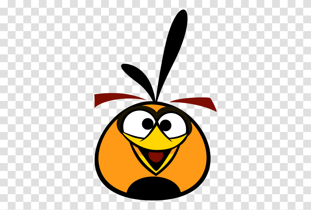 Bubbles The Orange Bird Is A Character In The Angry Birds Series, Wasp, Bee, Insect, Invertebrate Transparent Png