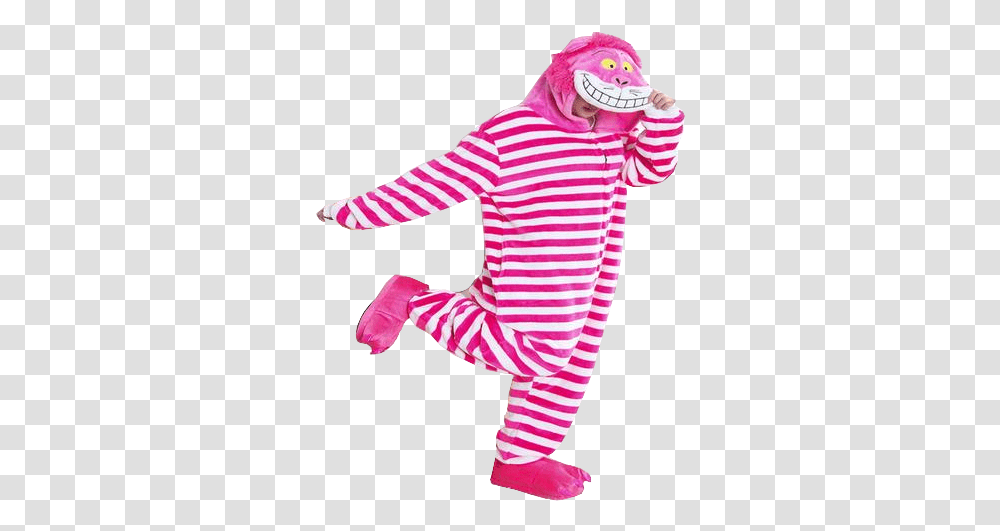 Bubbly Cheshire Cat Onesies Monkey, Clothing, Apparel, Performer, Person Transparent Png