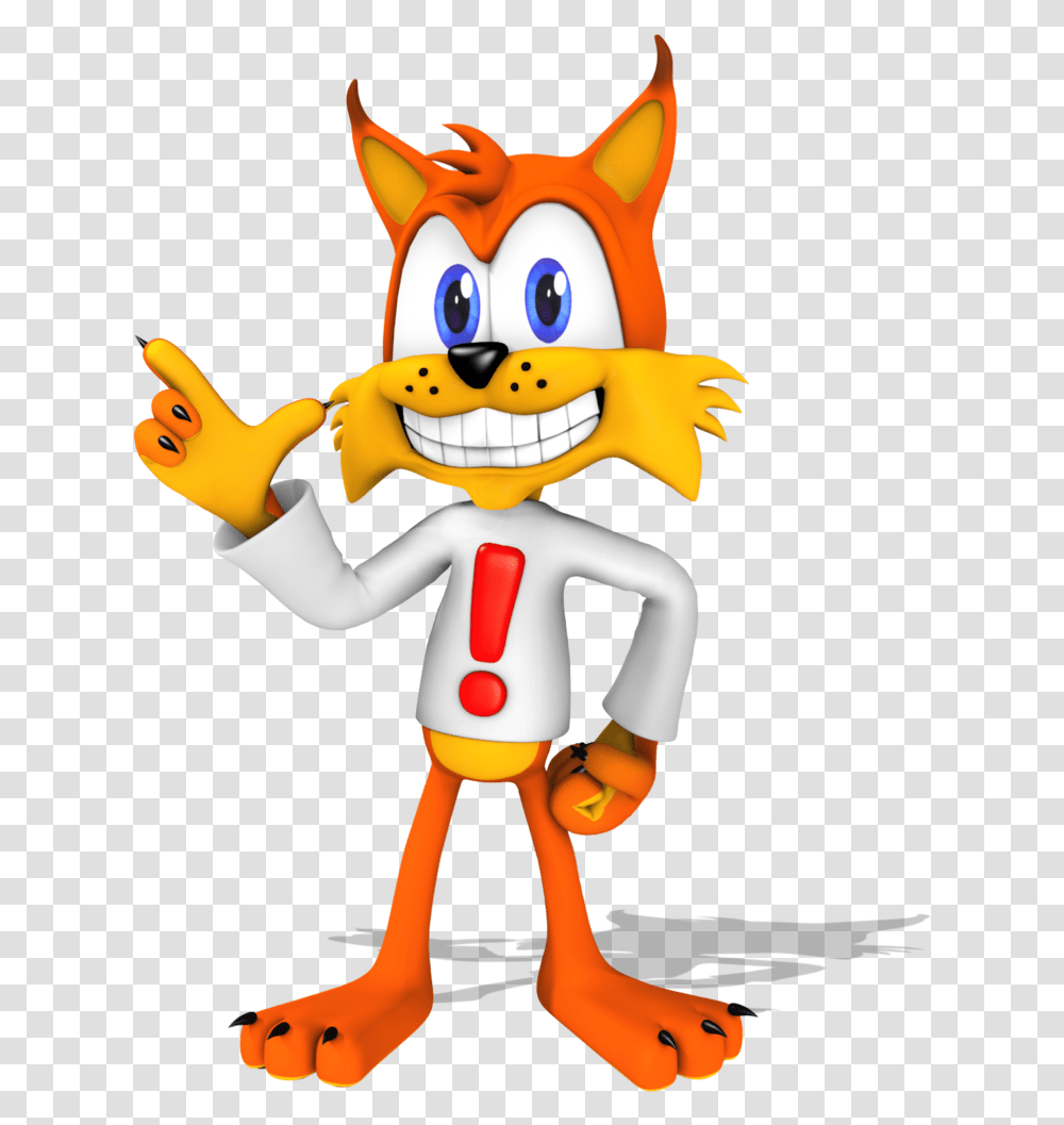 Bubsy The Bobcat Download Bubsy, Toy Transparent Png