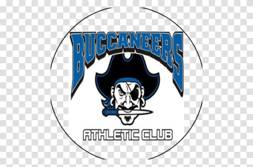 Buccaneers Athletic Club Emblem, Pirate Transparent Png