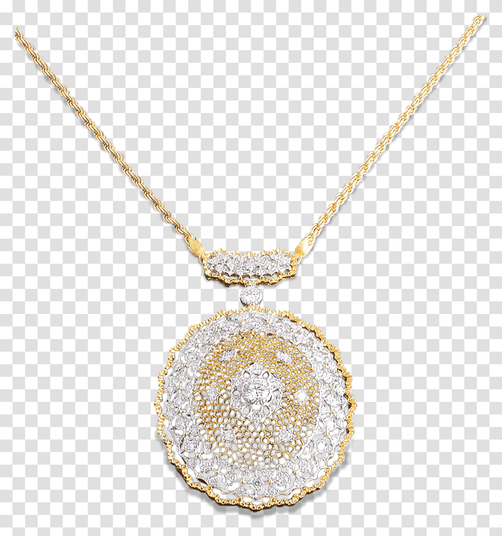 Buccellati Diamond Necklace Necklace, Jewelry, Accessories, Accessory, Locket Transparent Png