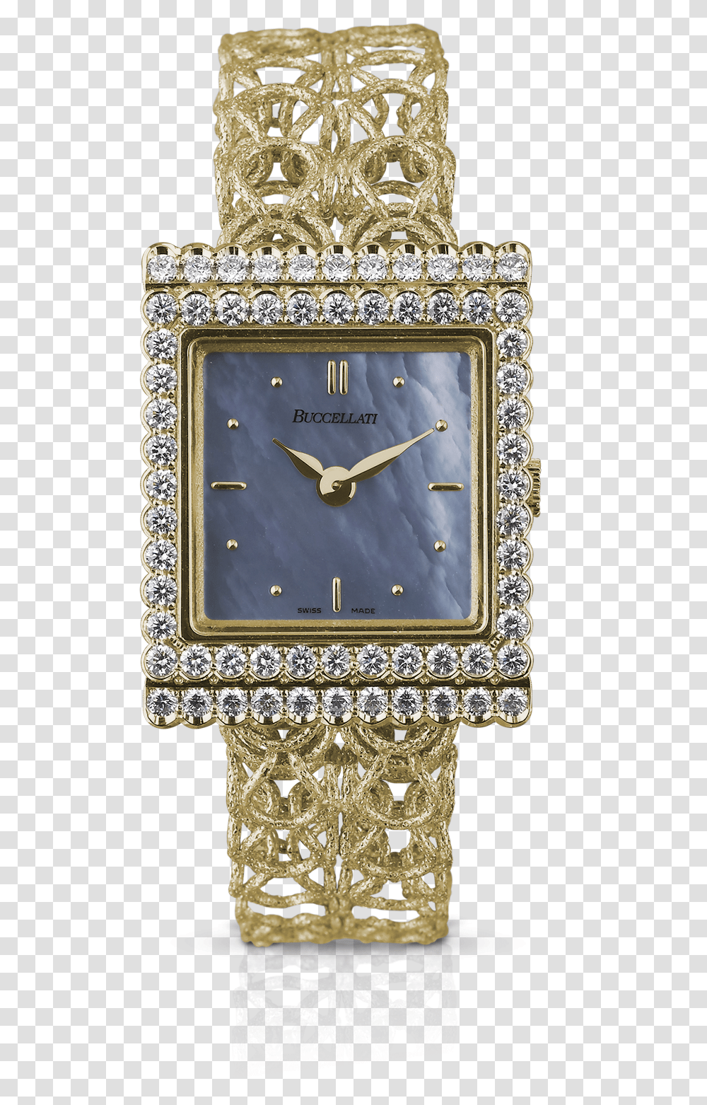 Buccellati Ladiesamp Watch, Analog Clock, Wall Clock, Cross Transparent Png