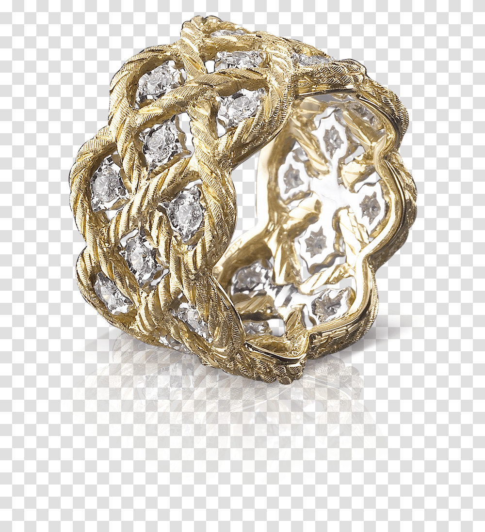 Buccellati Rings Toile Ring Jewelry Etoilee Buccellati, Crystal, Gold, Chandelier, Lamp Transparent Png