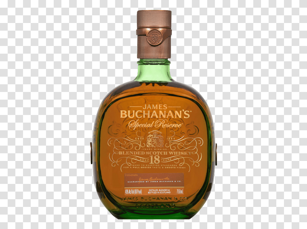 Buchanan S 18 Yr Bucana, Liquor, Alcohol, Beverage, Drink Transparent Png