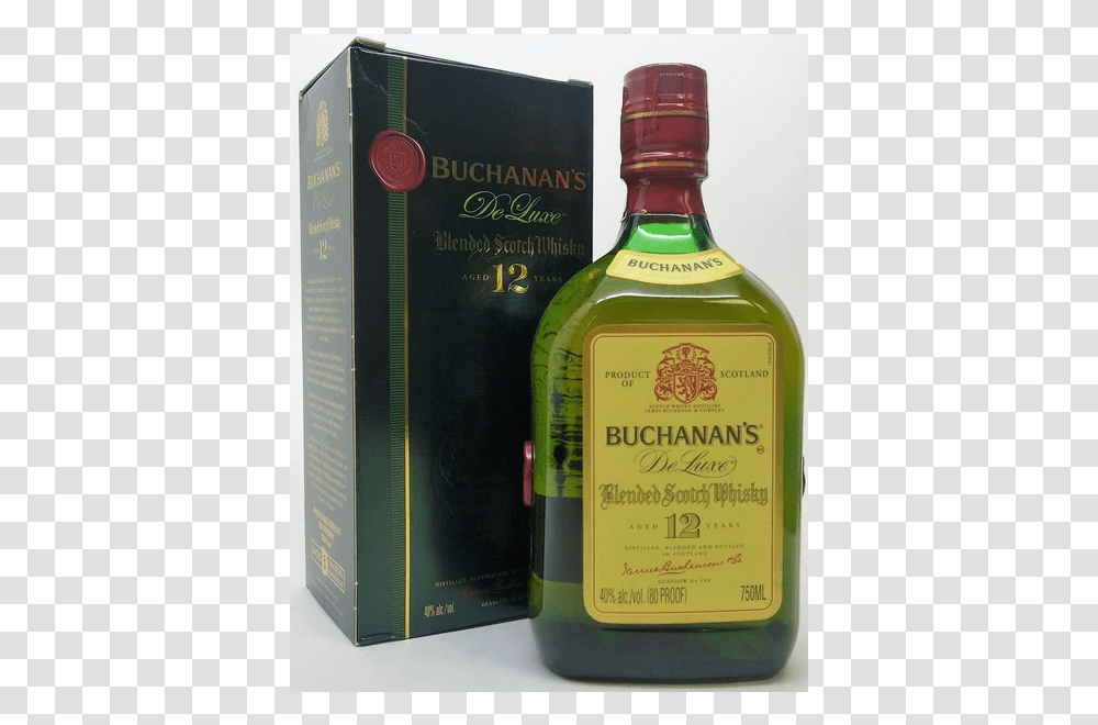 Buchanans 12 Year Old Screw Cap 1l Single Malt Whisky, Book, Liquor, Alcohol, Beverage Transparent Png