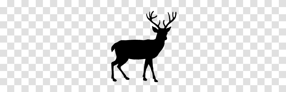 Buck Clipart Silhouette, Elk, Deer, Wildlife, Mammal Transparent Png