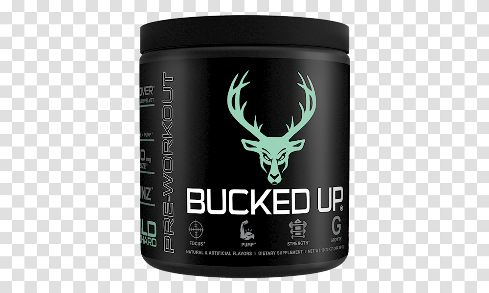 Bucked Up Pre Workout, Tin, Can, Beverage, Drink Transparent Png