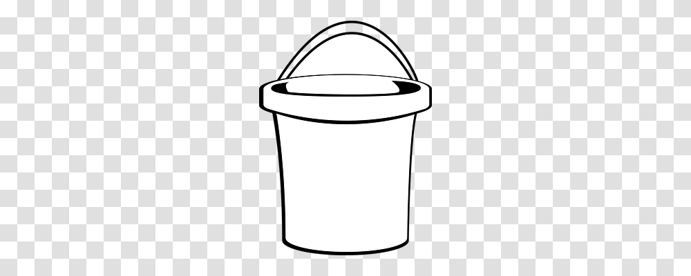 Bucket Lamp, Cup, Trash, Coffee Cup Transparent Png