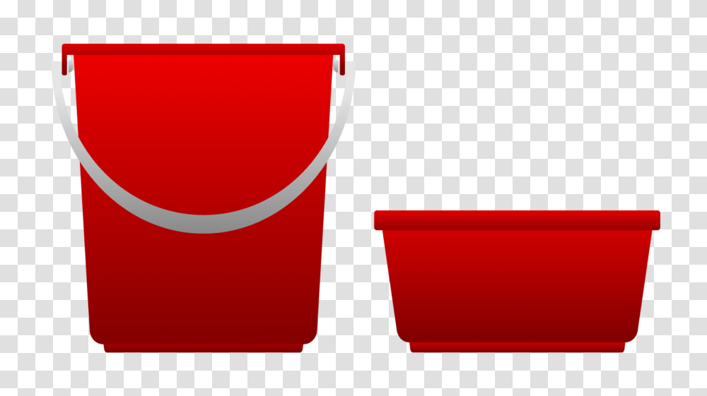Bucket And Spade Computer Icons Pail Red, Pot Transparent Png