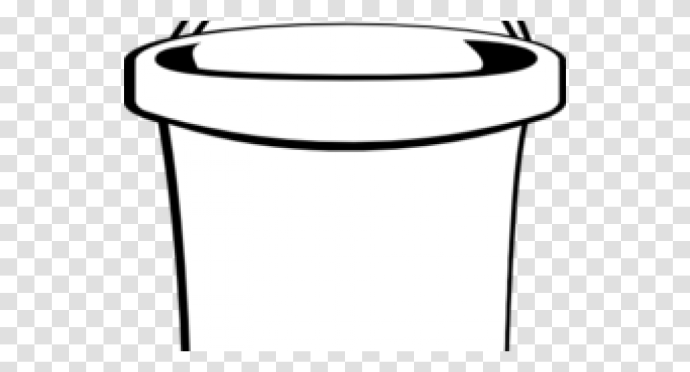 Bucket Clipart Black And White, Bathtub, Tin, Can, Pot Transparent Png