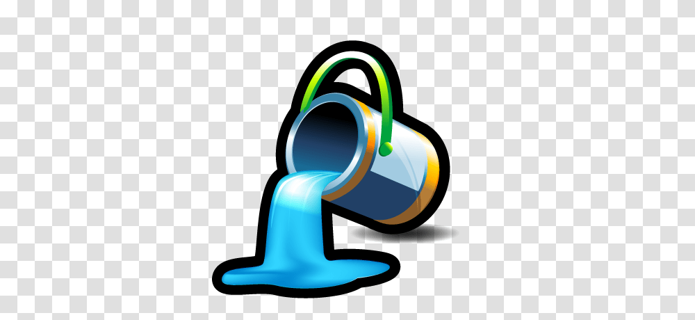 Bucket Color Fill Paint Icon, Tin, Can, Watering Can Transparent Png