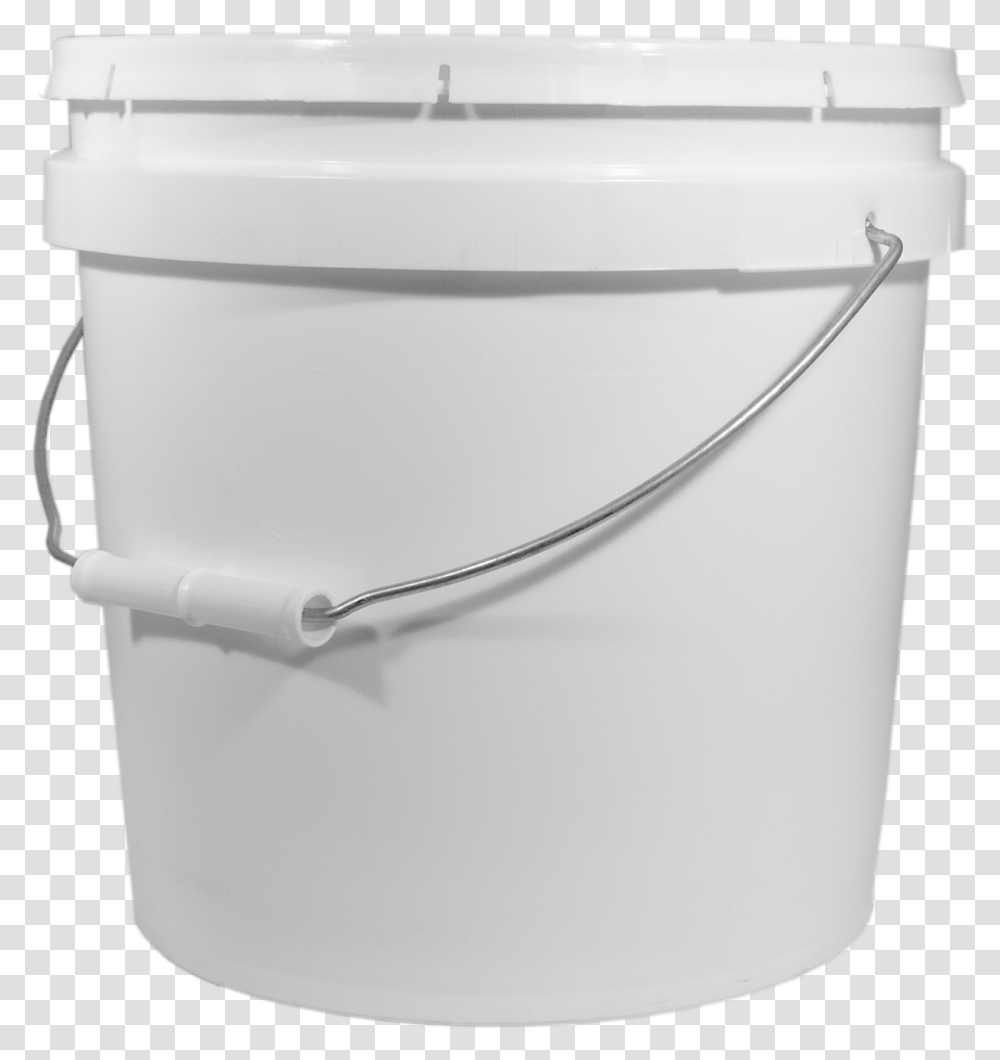 Bucket Food Grade Plastic 2 Gal Used Bathtub Transparent Png
