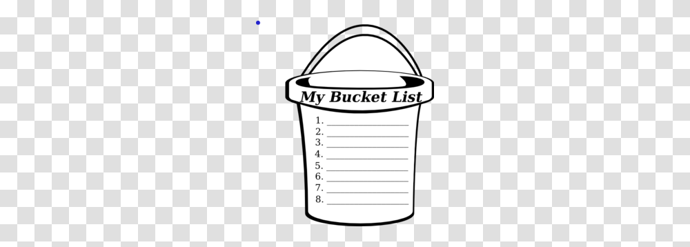 Bucket List Clip Art, Cup, Measuring Cup, Plot, Shaker Transparent Png