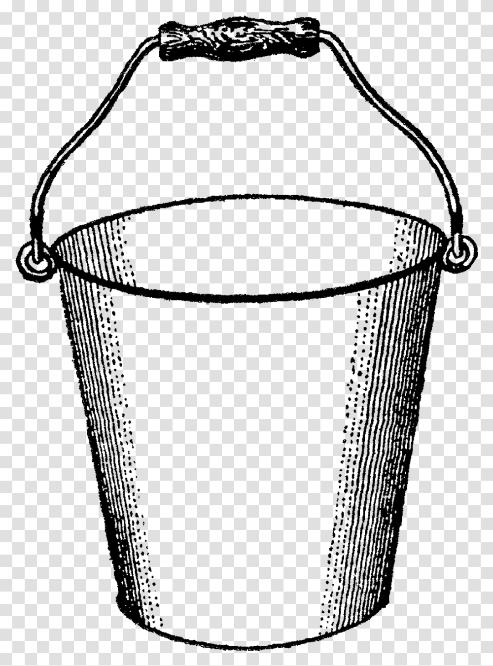 Bucket No Background Mop Bucket Mop Clip Art Black And White, Glass, Beverage, Drink, Alcohol Transparent Png