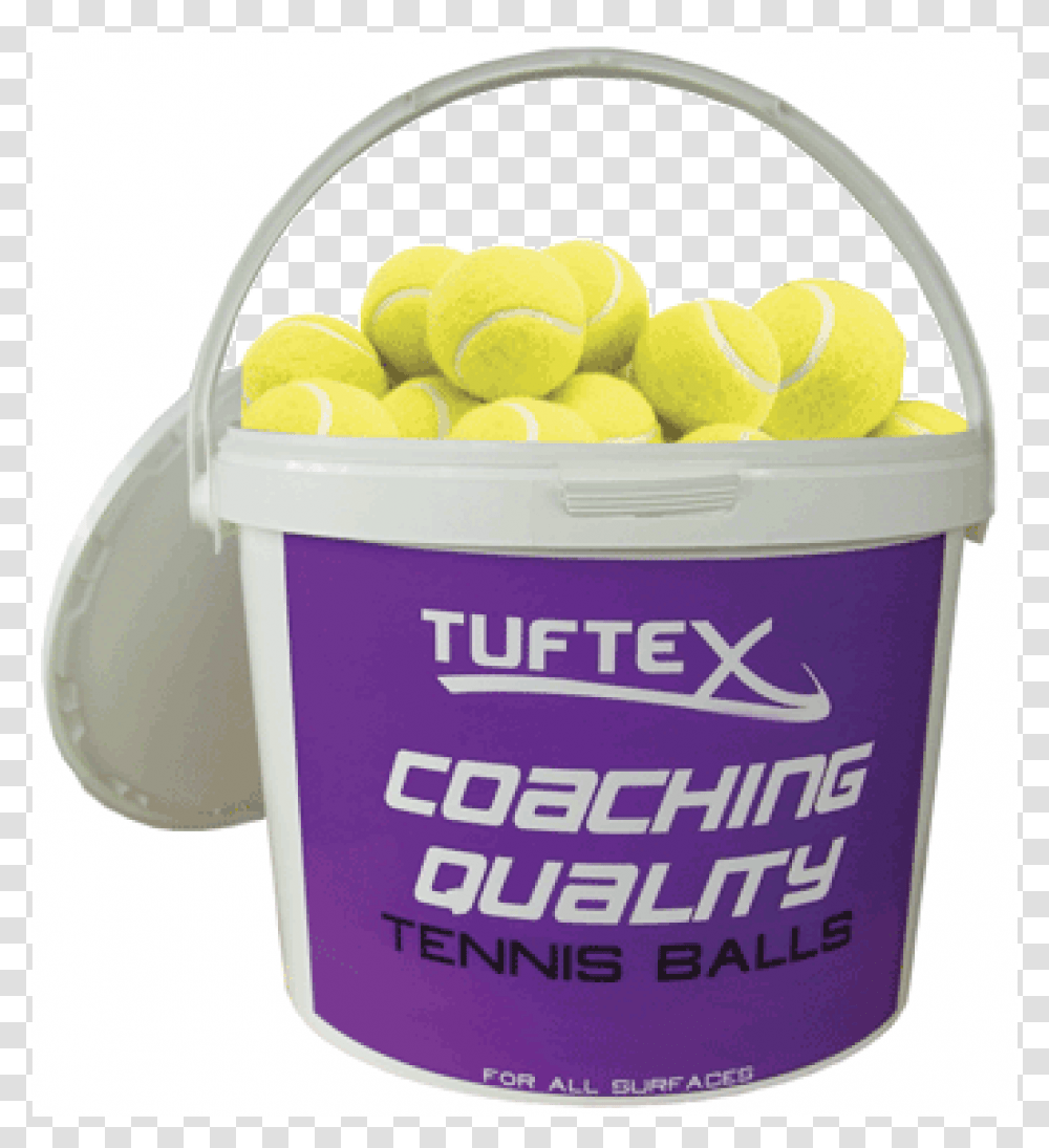 Bucket Of 60 Tennis Balls Tennis Balls, Sport, Sports, Dessert, Food Transparent Png