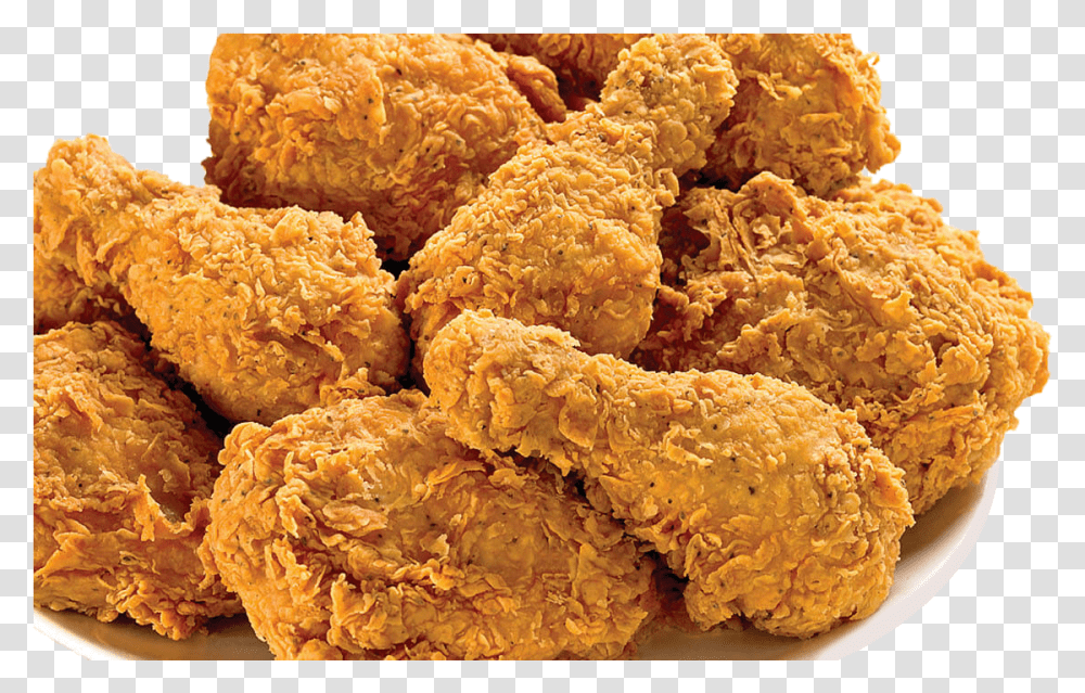 Bucket Of Church's Chicken, Fried Chicken, Food, Nuggets, Bird Transparent Png