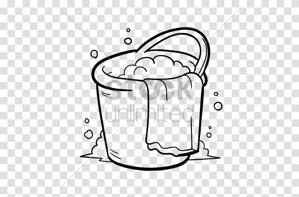 Bucket Of Water With Towel Vector Image, Bow, Sport, Wand, Pin Transparent Png