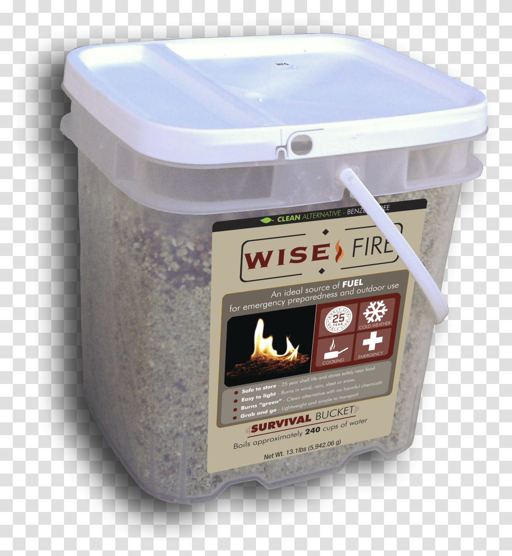 Bucket Wise Fire Transparent Png