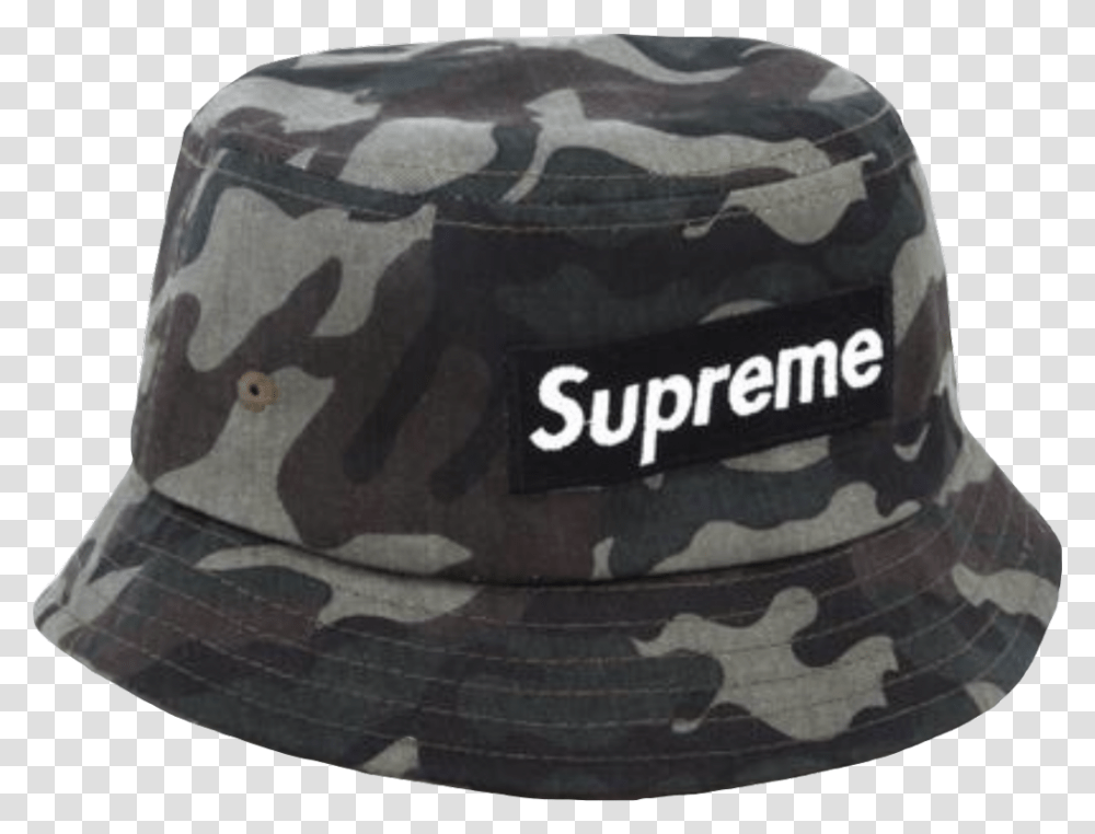 Buckethat Buckethead Hat Sumpreme Camouflage Hypebeast, Apparel, Military, Military Uniform Transparent Png