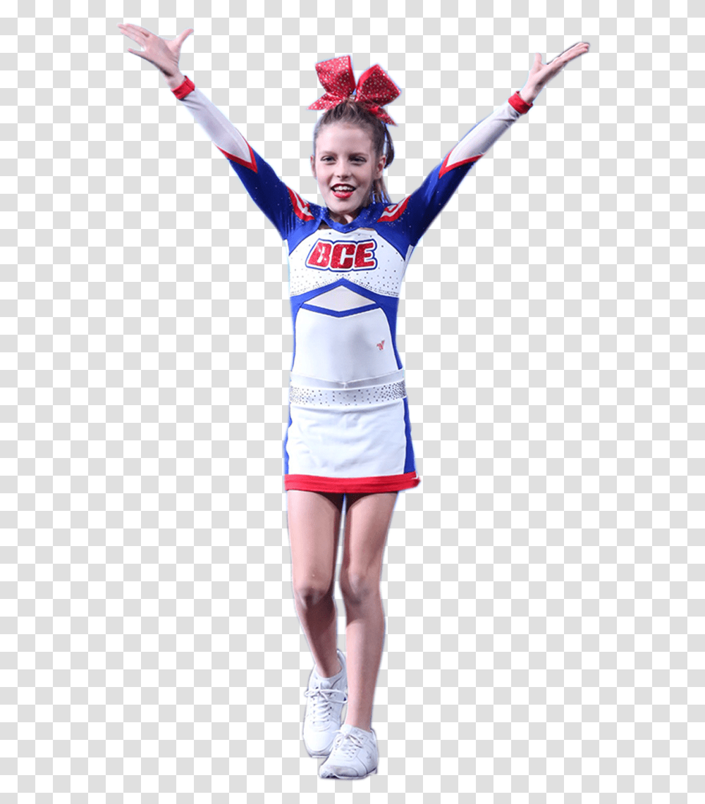 Buckeye Cheer Elite Athlete, Person, Shoe, Clothing, Sleeve Transparent Png