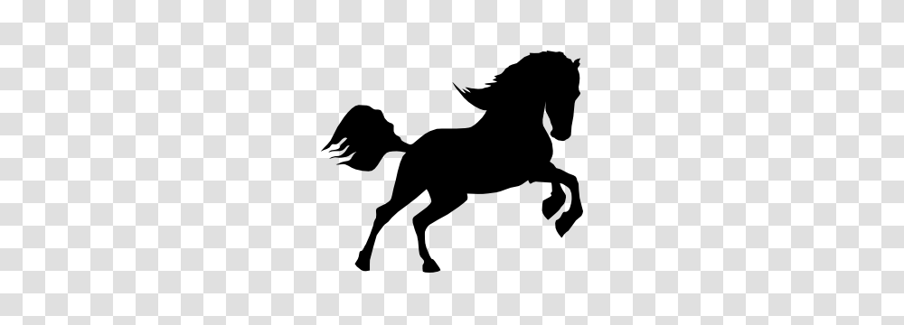 Bucking Bronco Horse Sticker, Silhouette, Stencil, Mammal, Animal Transparent Png
