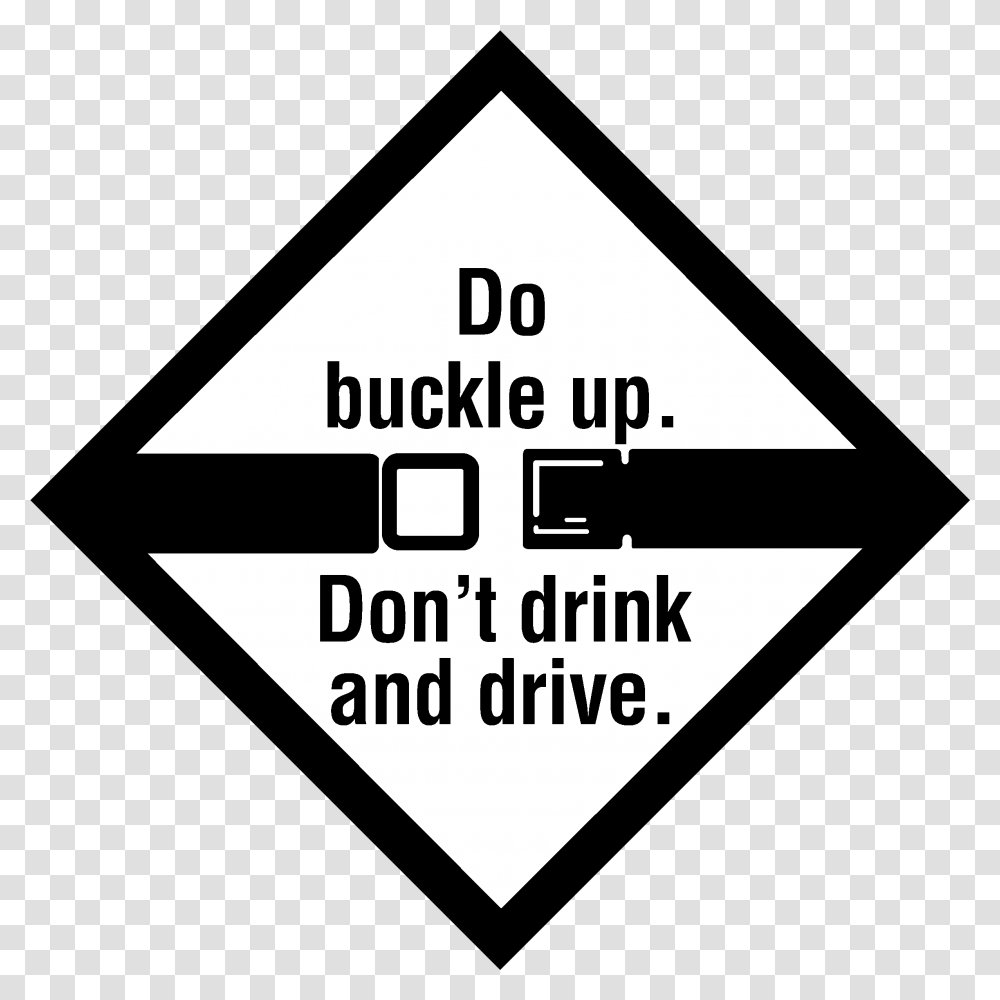 Buckle Up Dont Drink Logo Buckle Up, Business Card, Paper, Text, Label Transparent Png