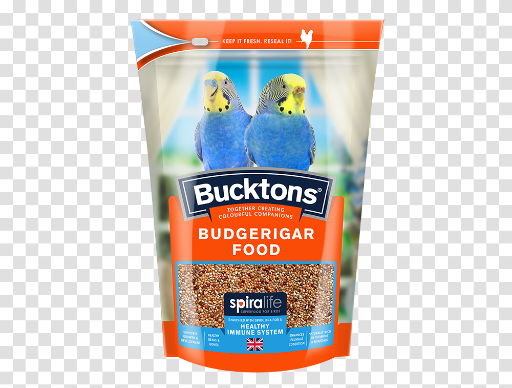 Bucktons Budgie Seed, Bird, Animal, Food, Plant Transparent Png